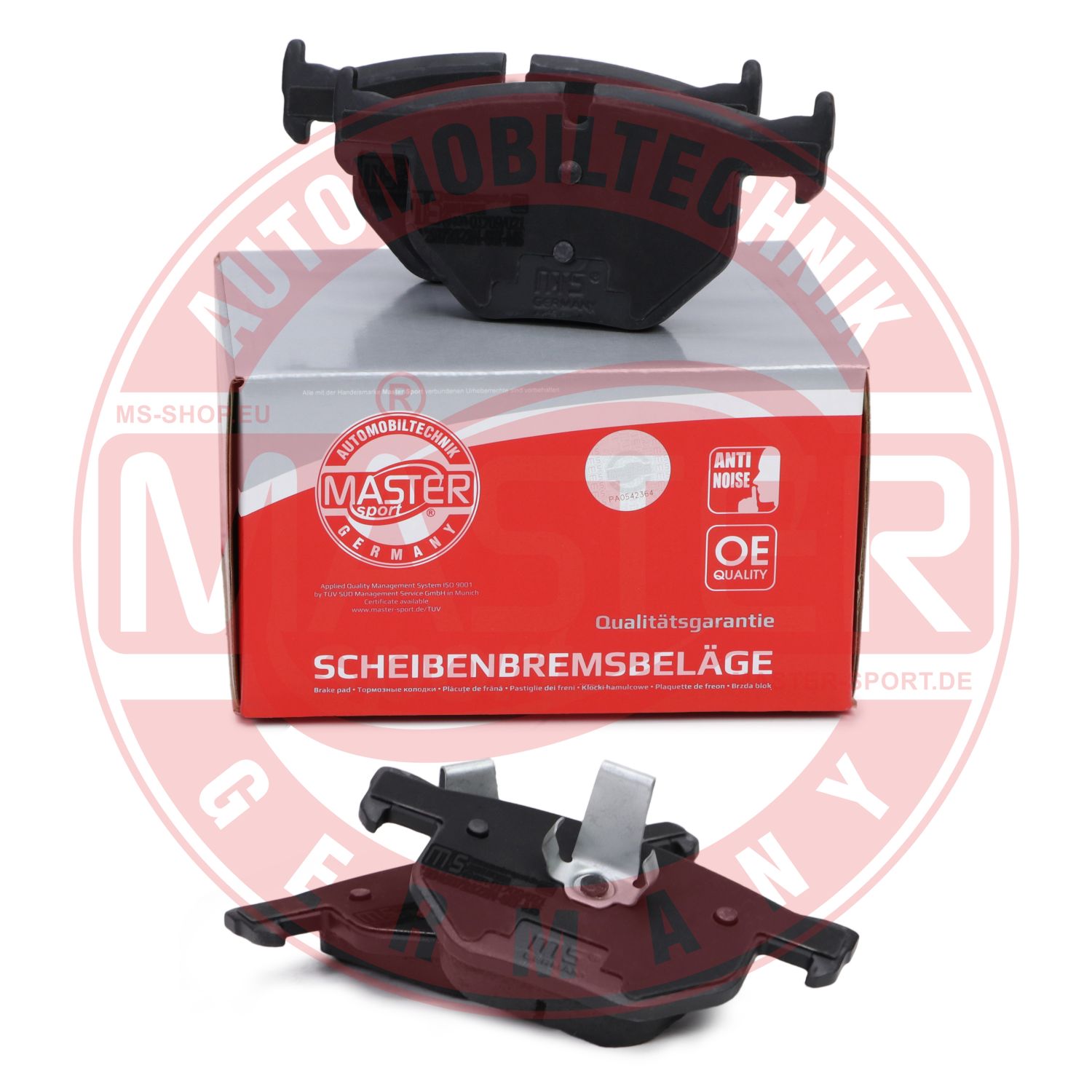 Placute frana MASTERSPORT GERMANY 13046072322N-SET-MS